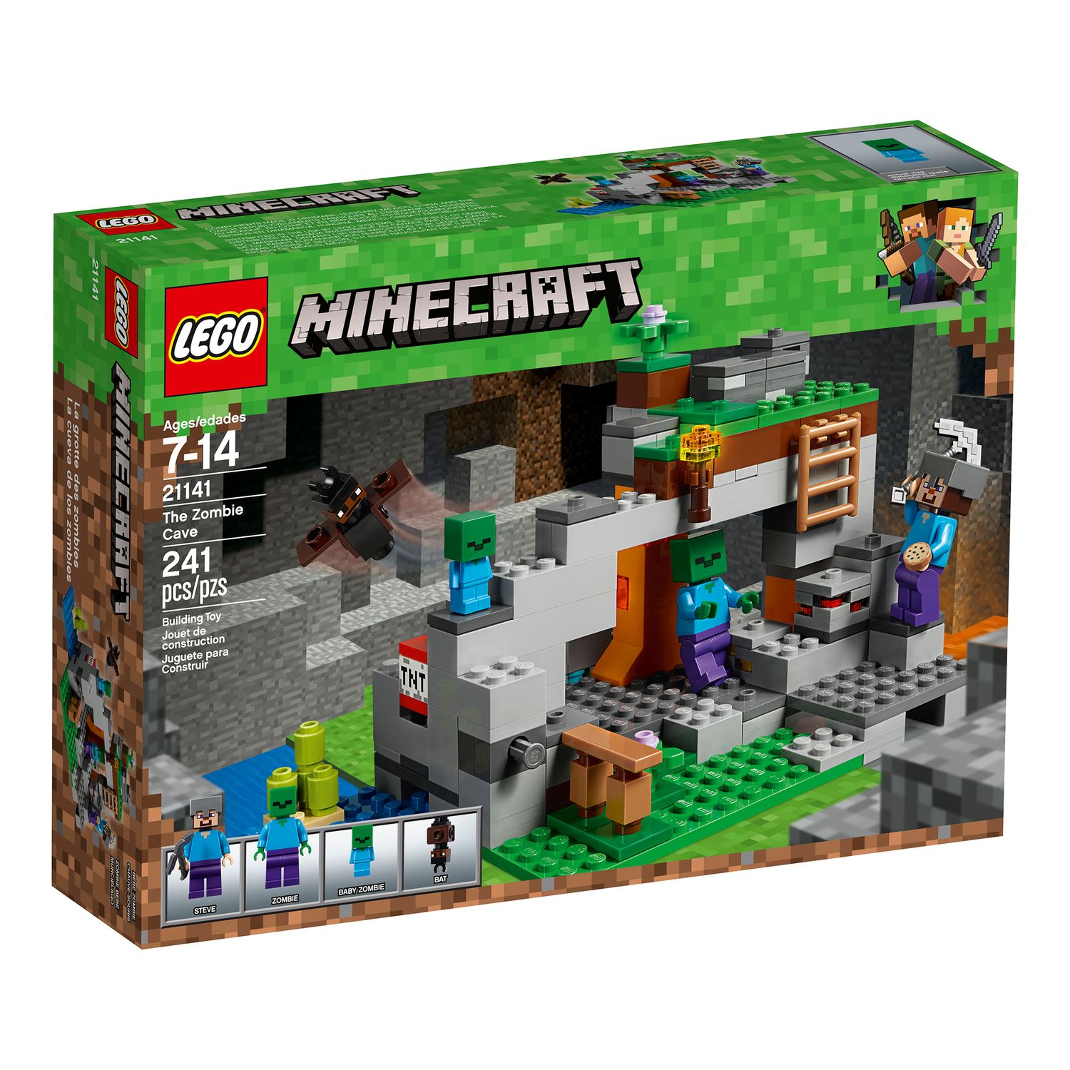 the zombie cave lego minecraft