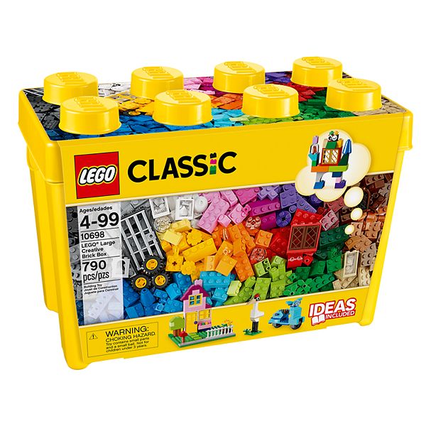 hvis du kan Post Forsendelse LEGO Classic Large Creative Brick Box Set 10698