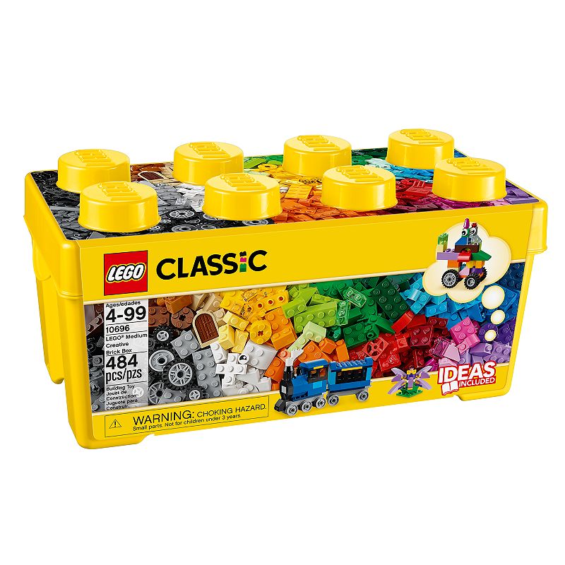LEGO Classic Medium Creative Brick Box Set 10696, Multicolor