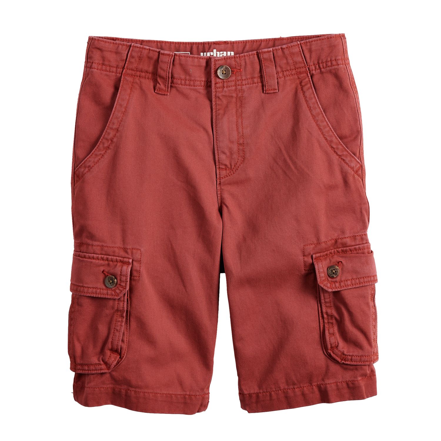 Urban Pipeline Black cargo shorts with a great fit... - Depop