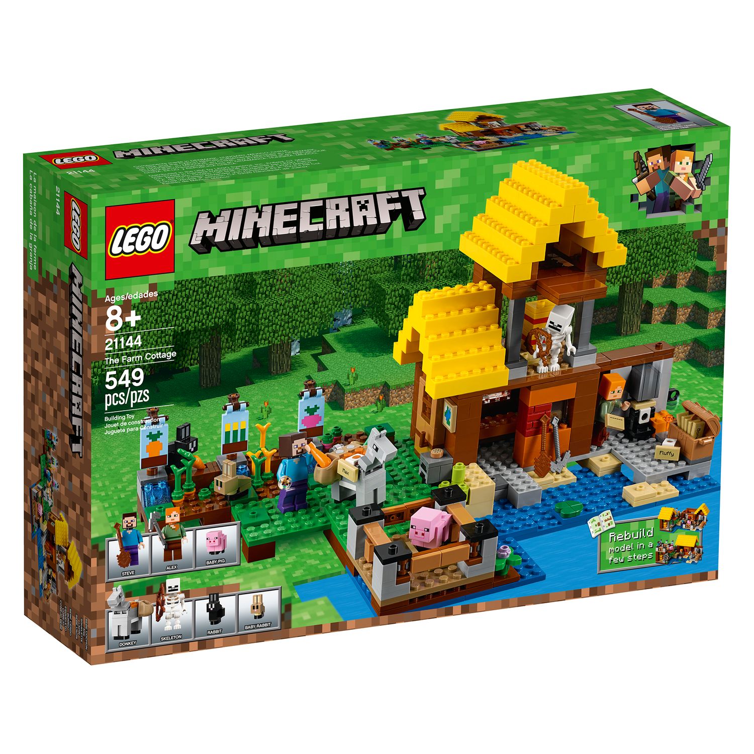 lego minecraft farm
