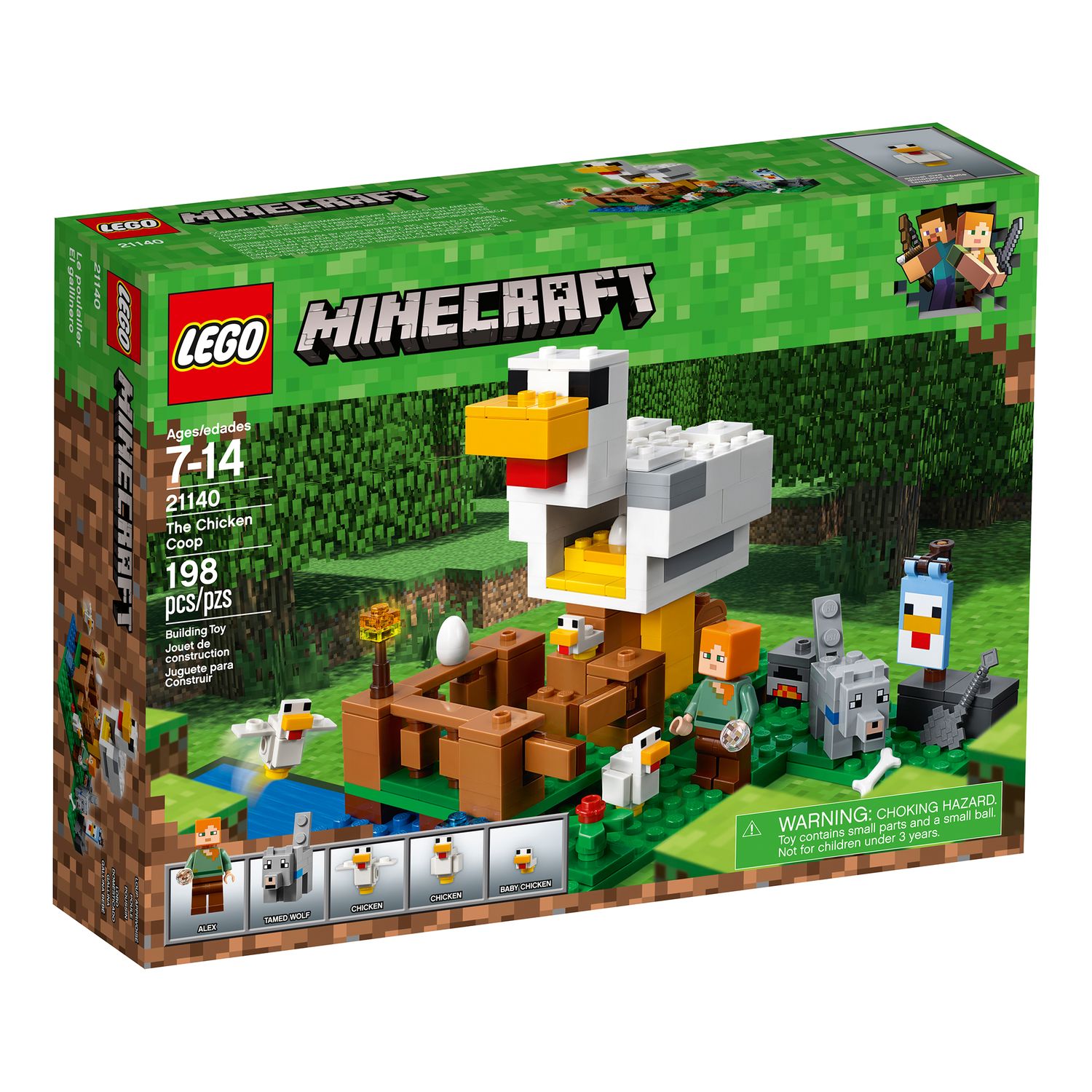 minecraft lego toy world