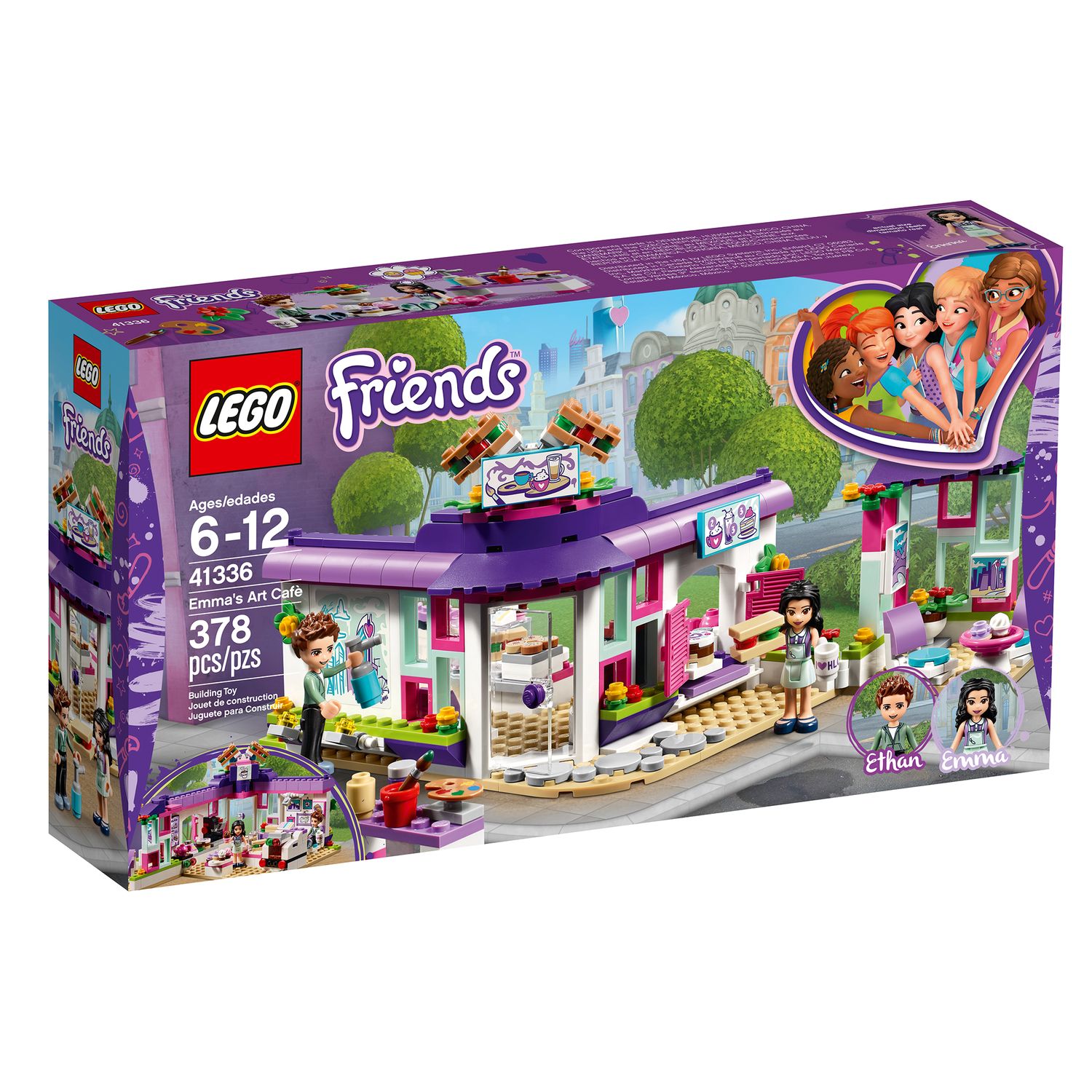 lego friends emma art cafe