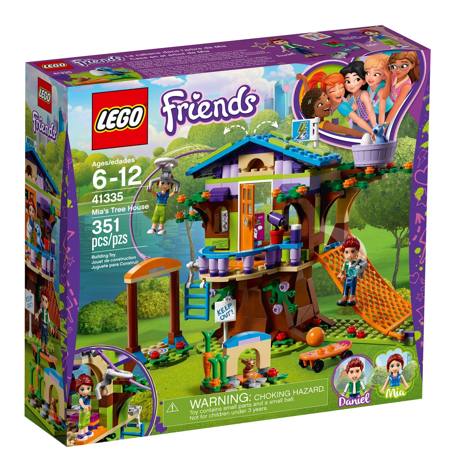 lego and friends treehouse