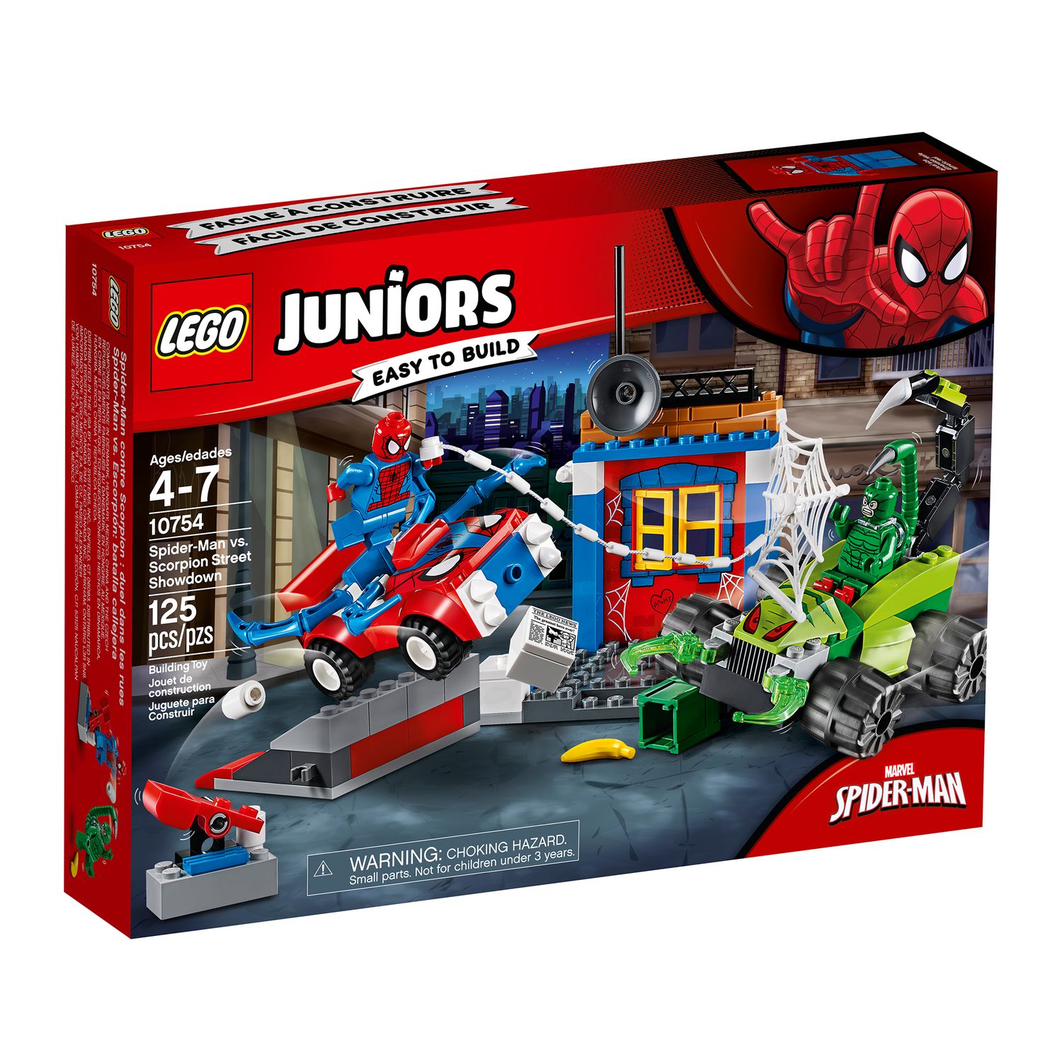 lego spiderman scorpion