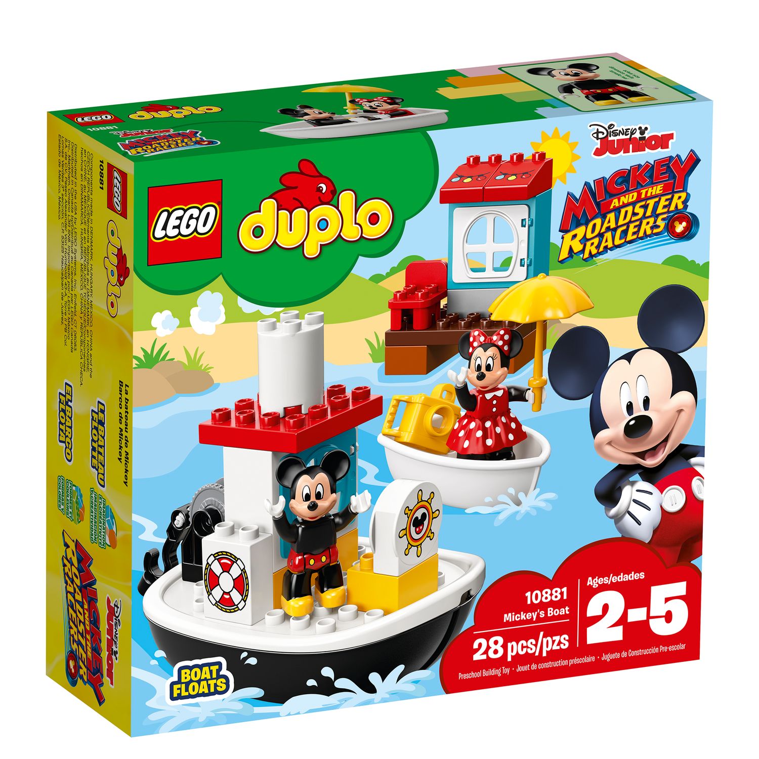 mickey's boat duplo