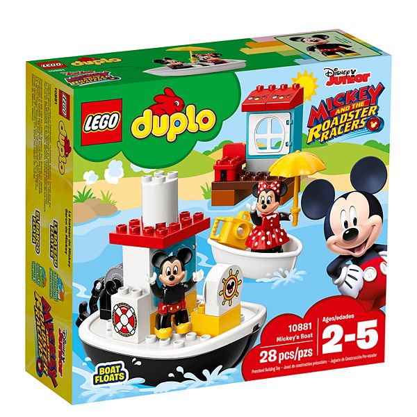 Disney's Mickey Mouse LEGO DUPLO Mickey's Boat Set 10881