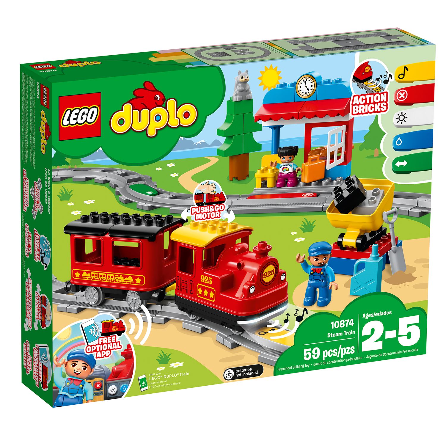 lego train set duplo