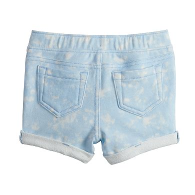 Baby Girl Jumping Beans® Cloud French Terry Shortie Shorts
