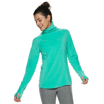 Microfleece turtleneck clearance