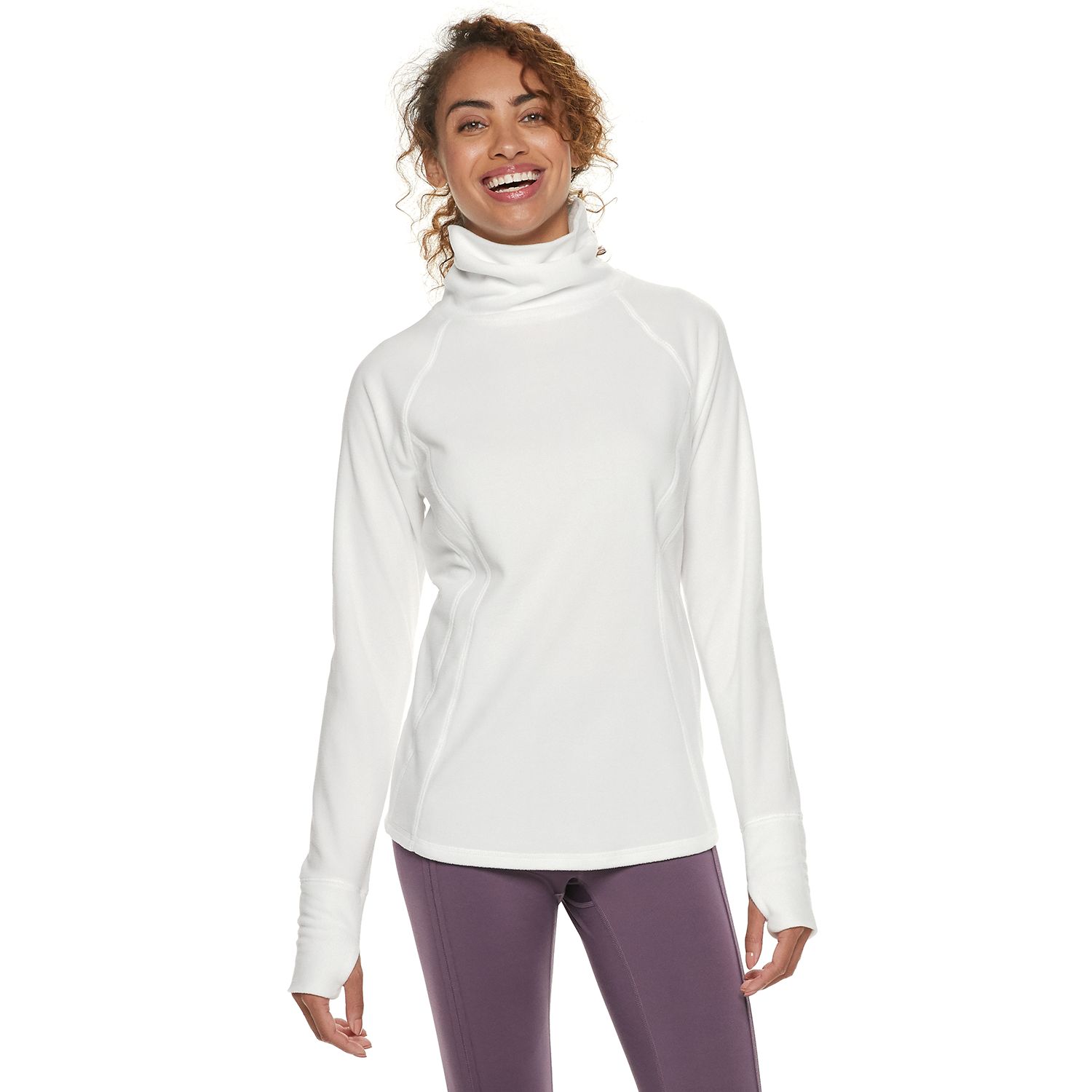 tek gear mock turtleneck
