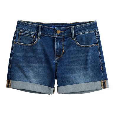 Women's Apt. 9® Cuffed Jean Shorts