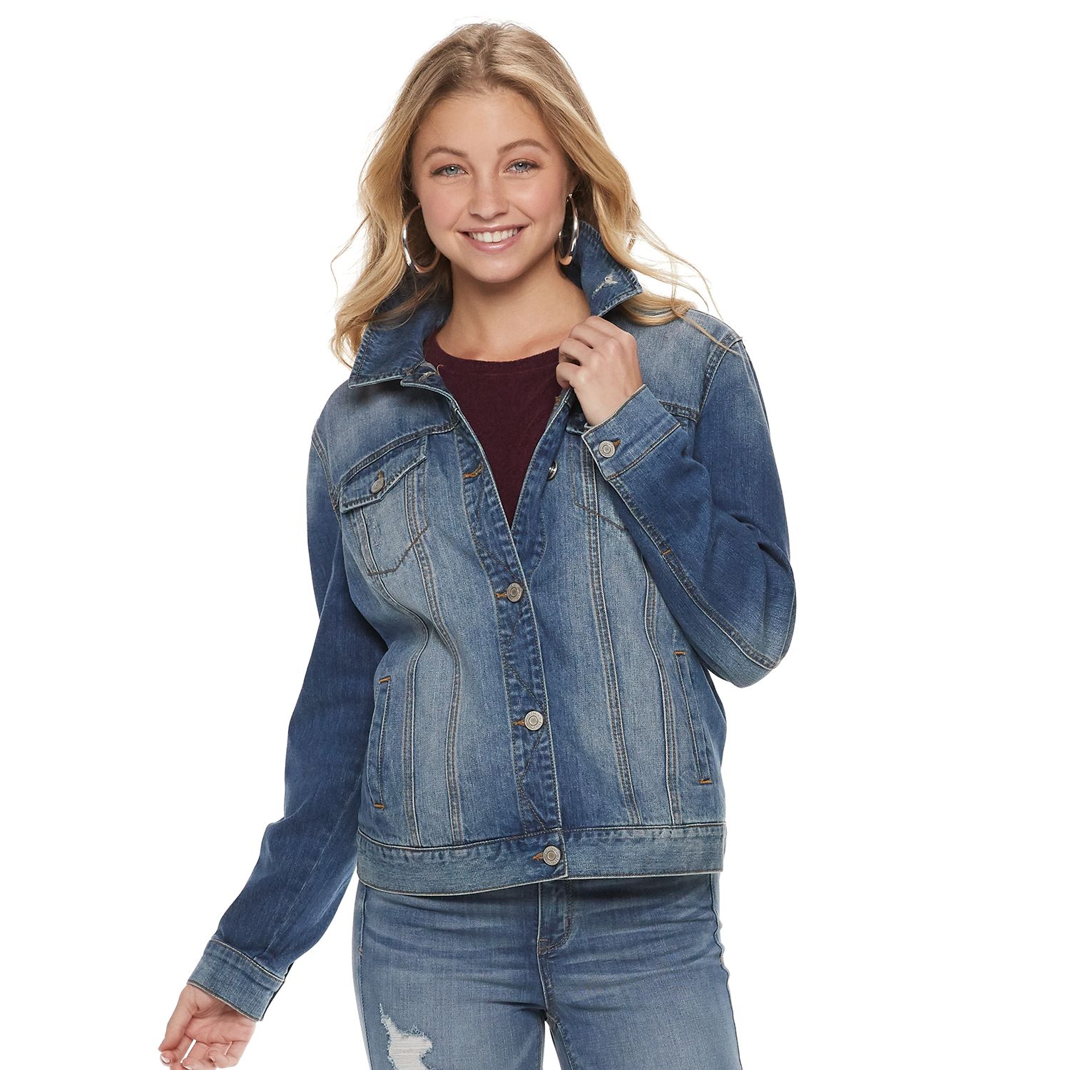 kohls mudd jean jacket