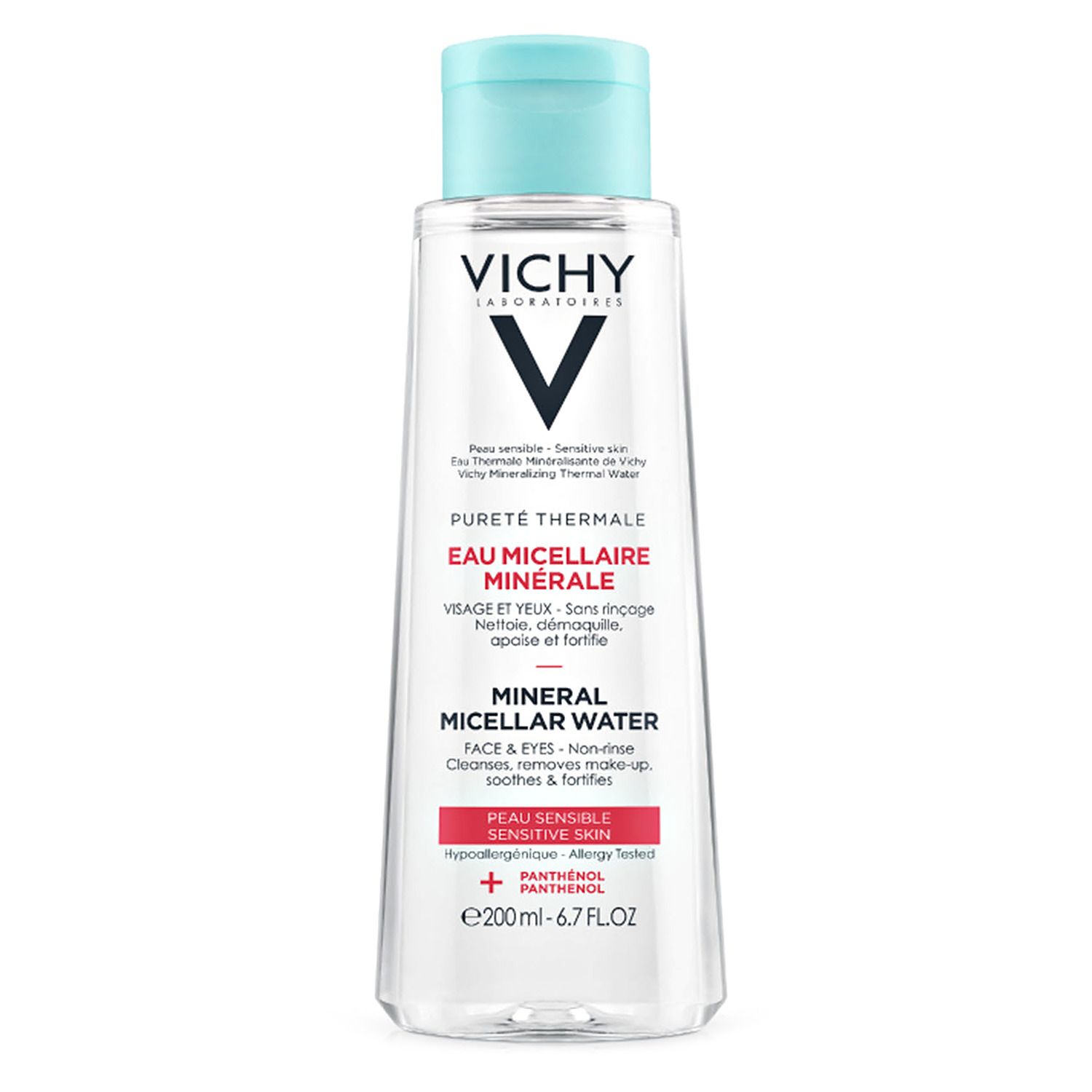 mineral water makeup remover