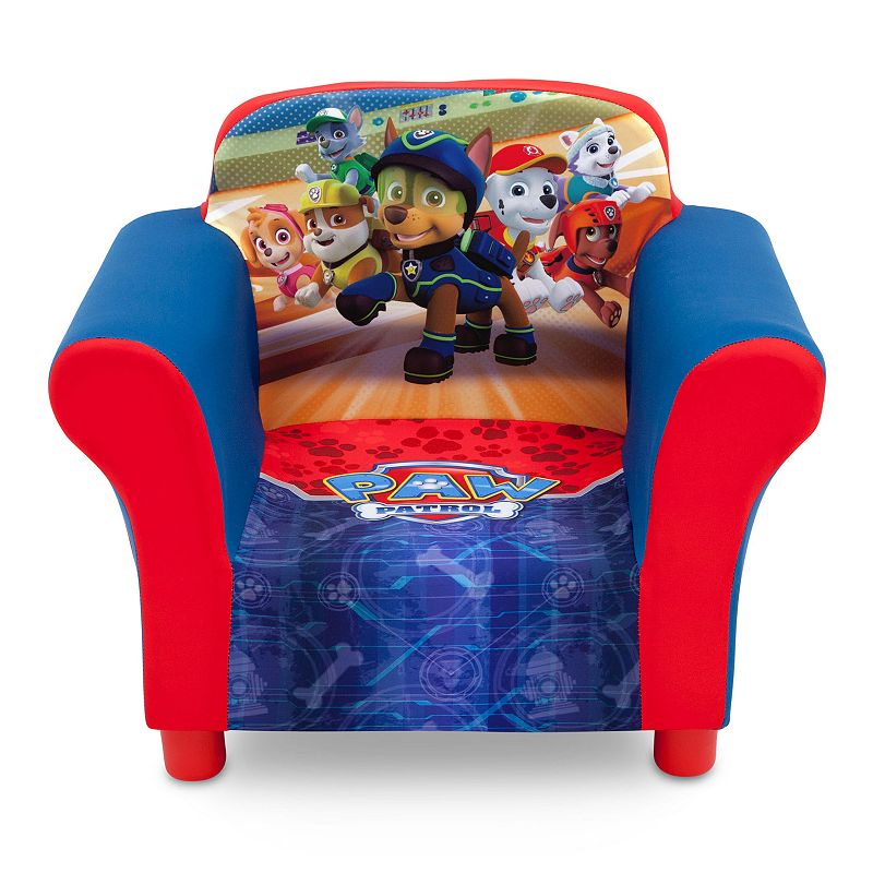 Delta Children Paw Patrol Upholstered Arm Chair, Multicolor