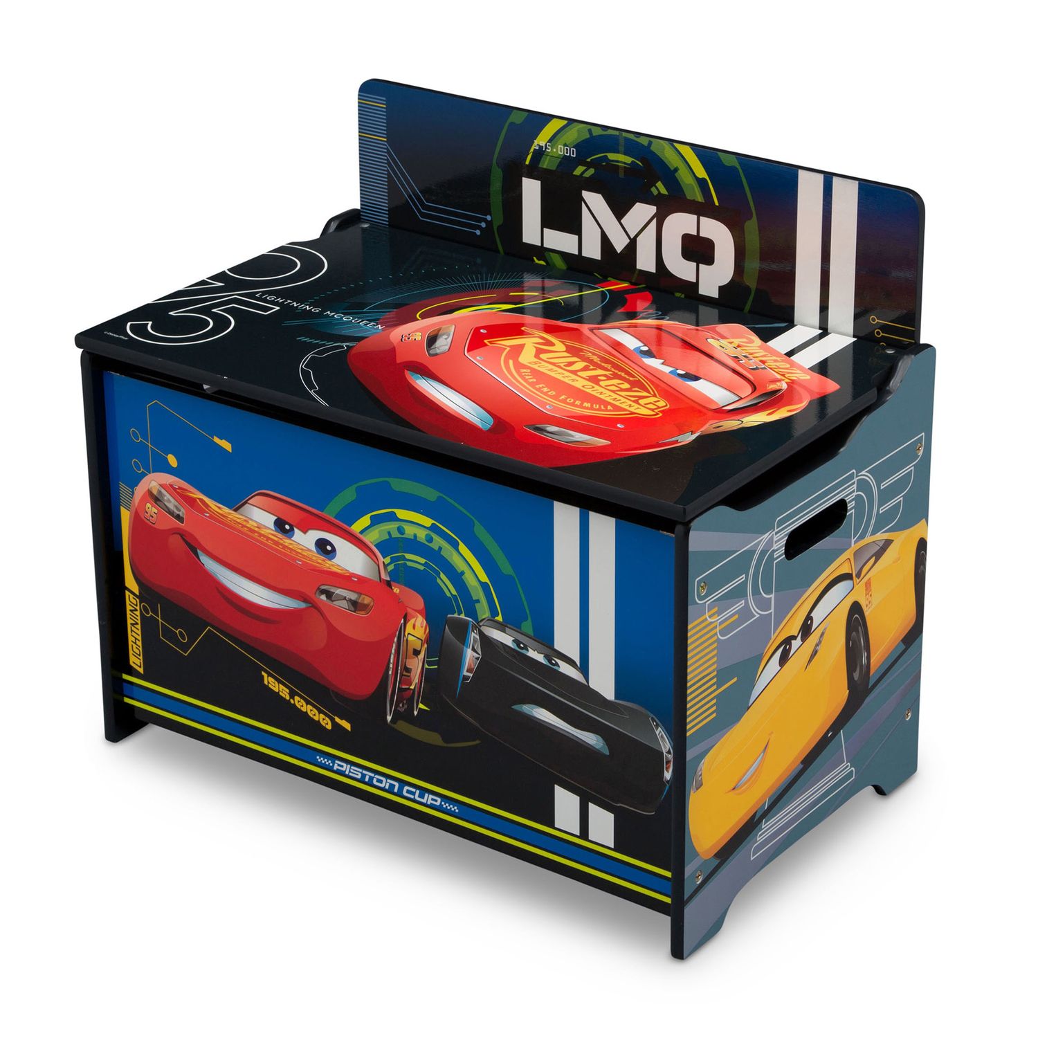 cars toy chest