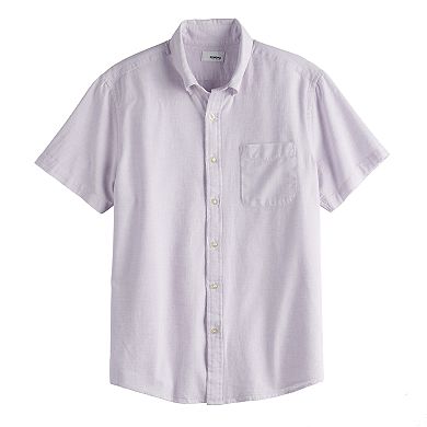 Men's Sonoma Goods For Life® Solid Textured Button-Down Shirt