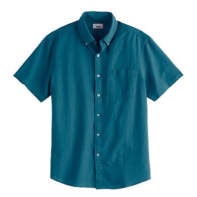 Men's Sonoma Goods For Life® Solid Textured Button-Down Shirt