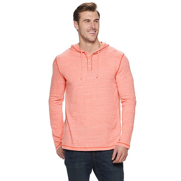 Big & Tall Sonoma Goods For Life® Supersoft Henley Hoodie