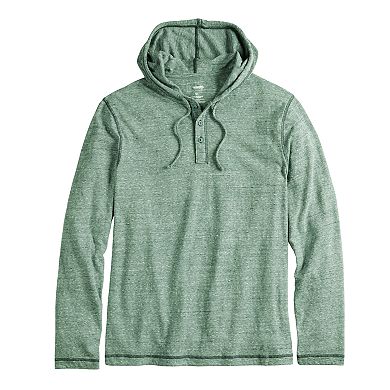 Men's Sonoma Goods For Life® Supersoft Henley Hoodie
