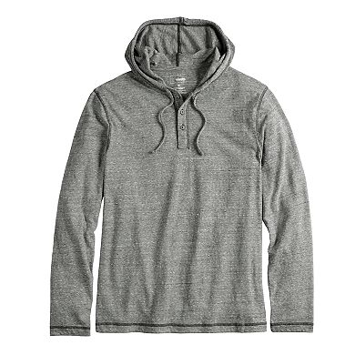 Men's Sonoma Goods For Life® Supersoft Henley Hoodie