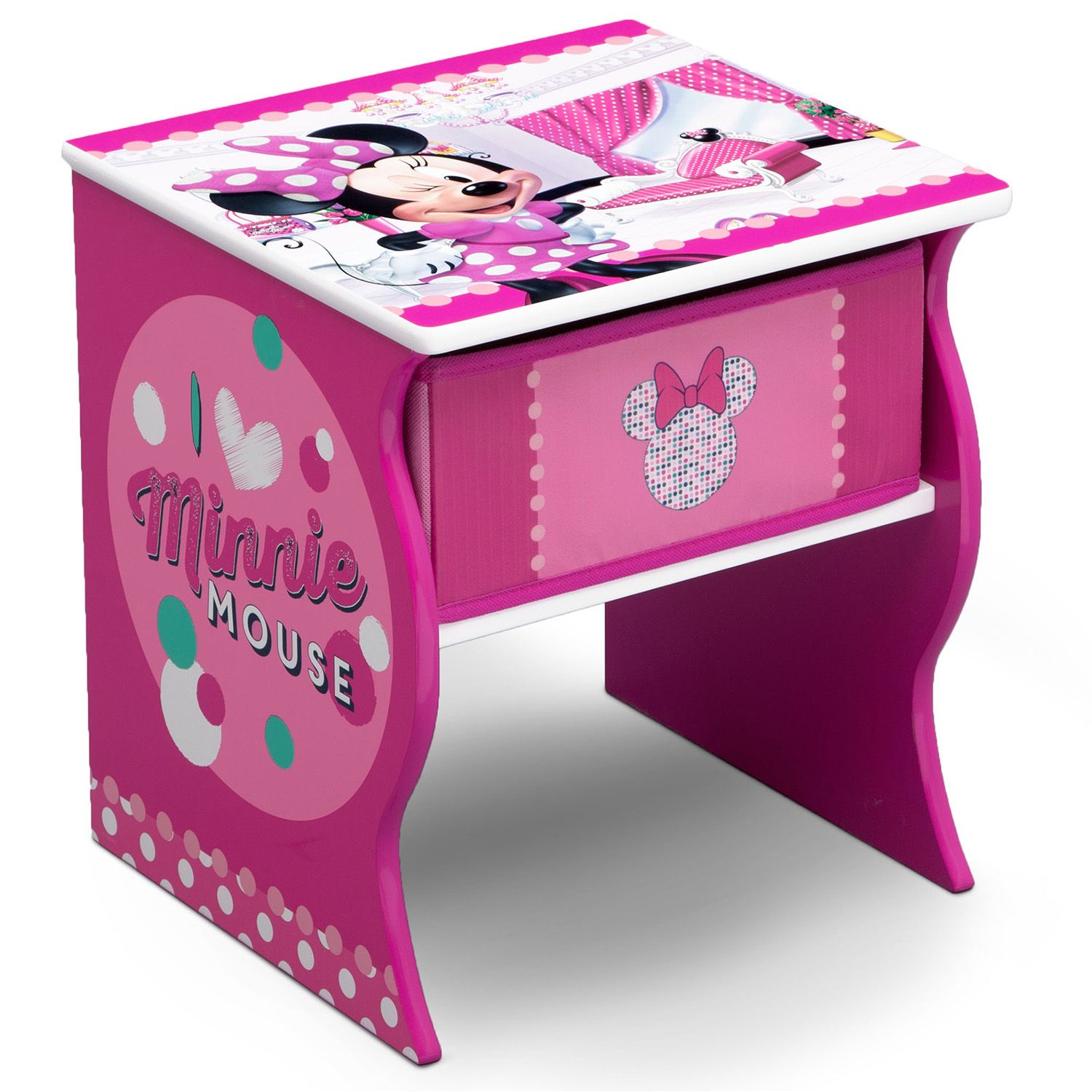 Minnie Mouse Side Table by Delta Children