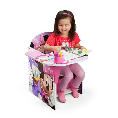 Disney's Minnie Mouse Chair Desk With Storage Bin by Delta Children