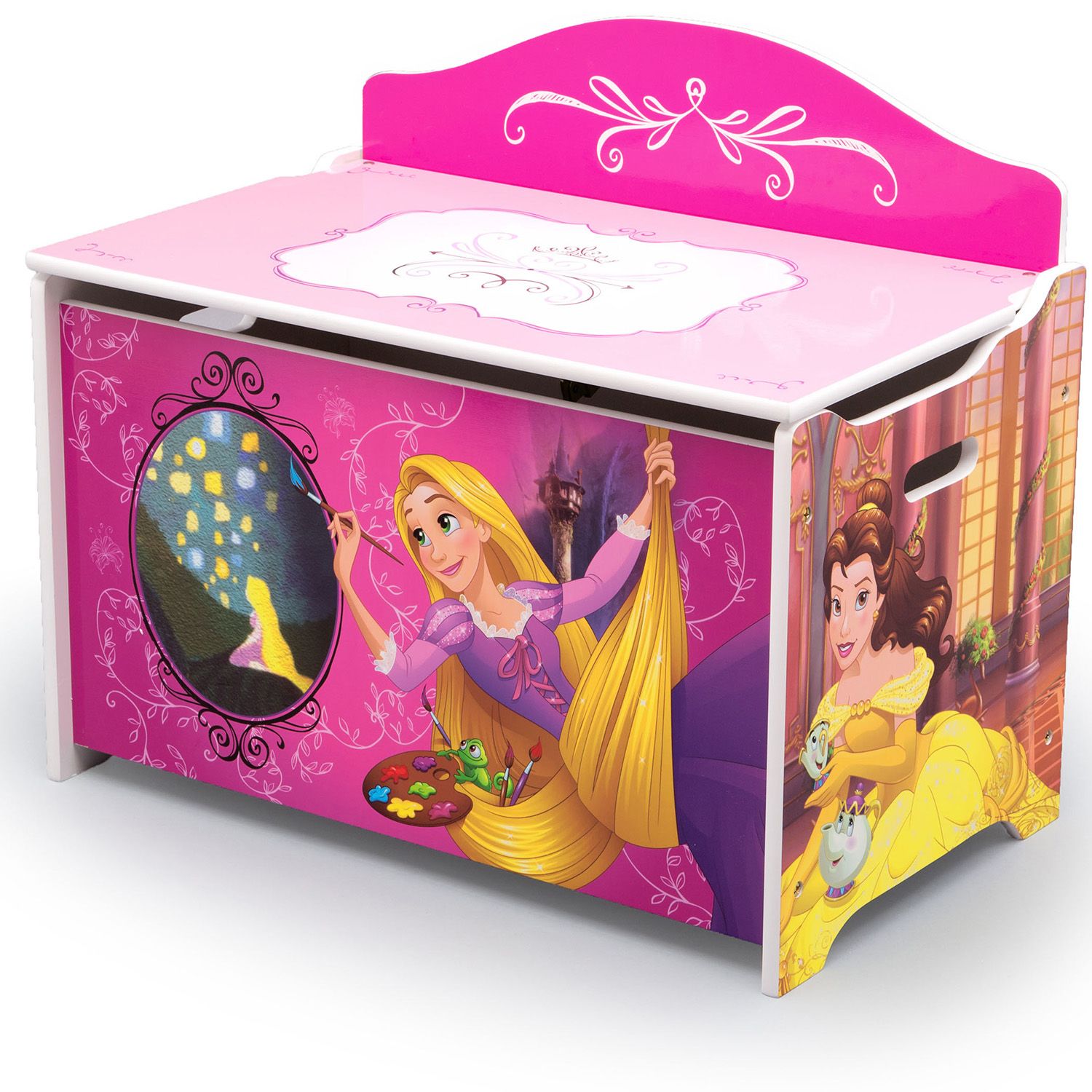 disney princess storage box with lid