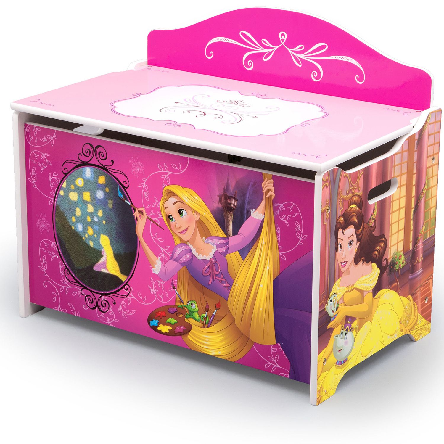 princess toy box chest