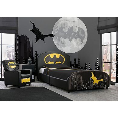 Delta Children DC Comics Batman Upholstered Twin Bed