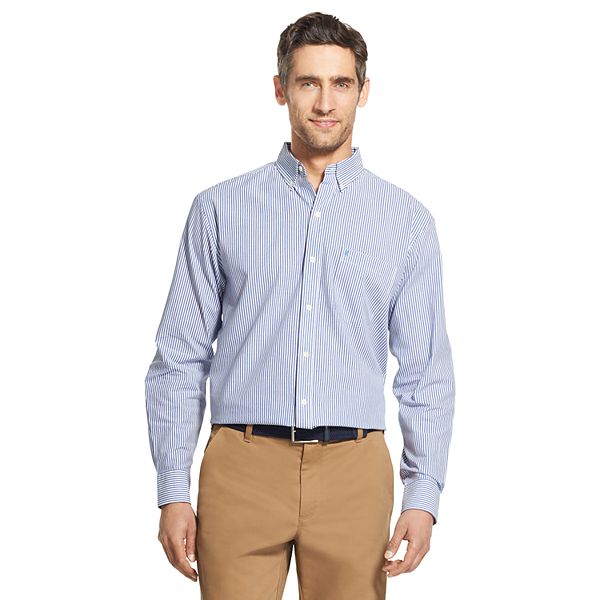 Men's IZOD Premium Essentials SlimFit Stretch ButtonDown Shirt