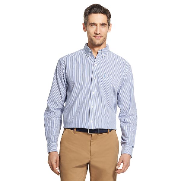 Men's IZOD Premium Essentials Slim-Fit Stretch Button-Down Shirt