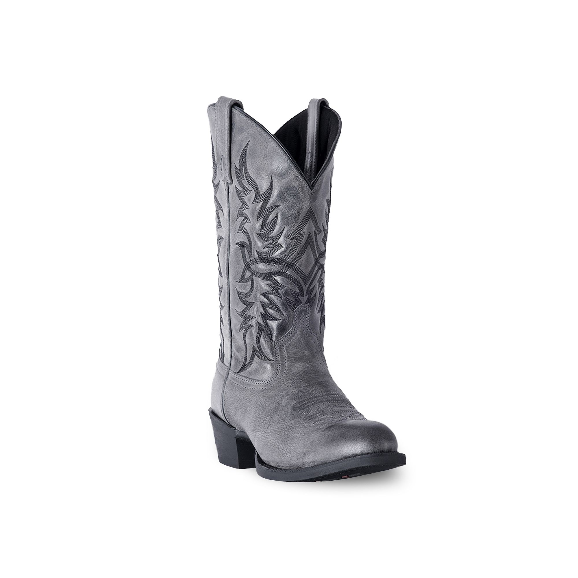Laredo Harding Mens Cowboy Boots, Size: 8 Medium, Gray