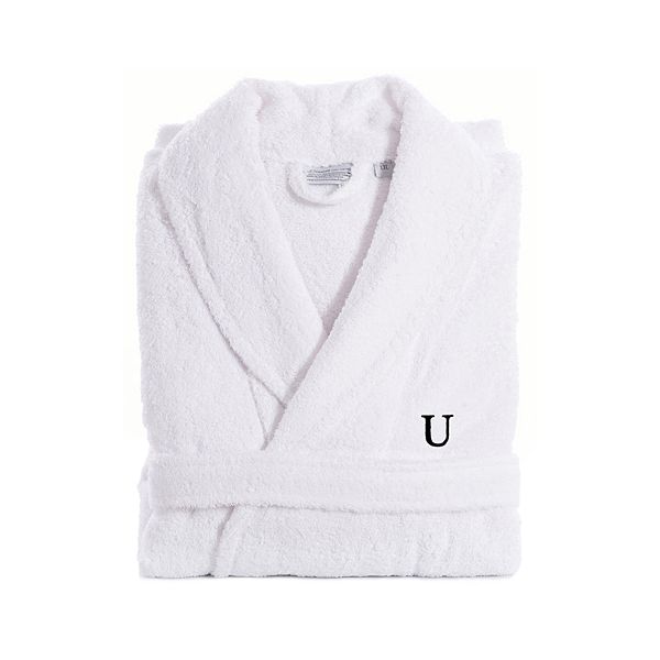 Linum Home Textiles Turkish Cotton Personalized Terry Bathrobe