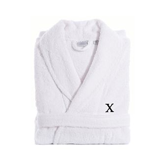 Linum Home Textiles Turkish Cotton Personalized Quick Dry Terry Bathrobe