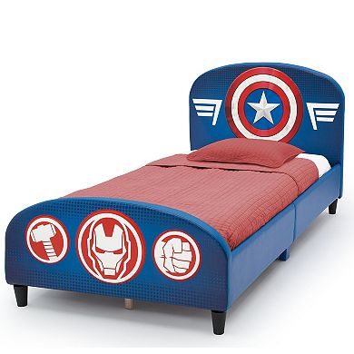 Delta Children Marvel Avengers Upholstered Twin Bed