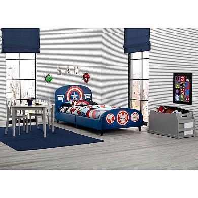 Delta Children Marvel Avengers Upholstered Twin Bed