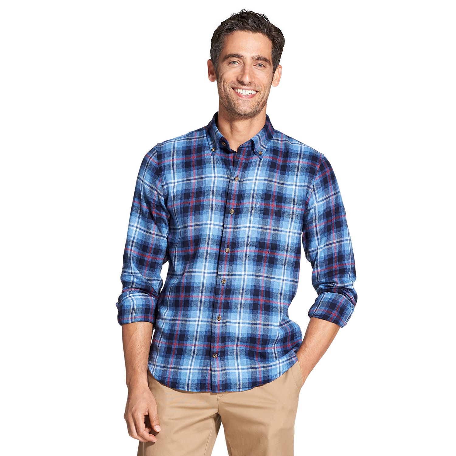 slim fit flannel