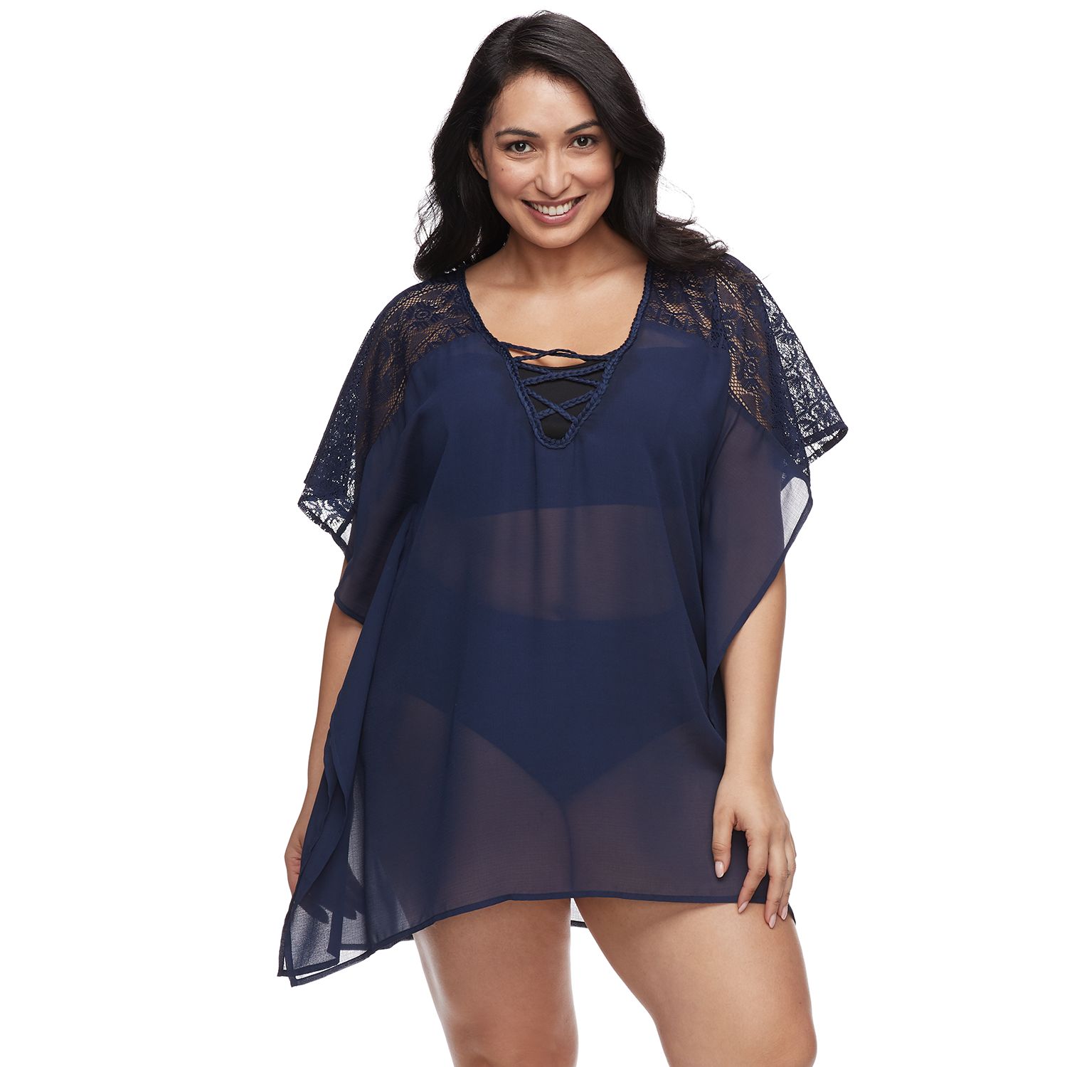 kohls plus size cover ups