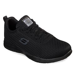 Black non hotsell slip work shoes