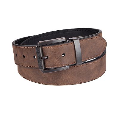 Men s Columbia Reversible Casual Leather Belt