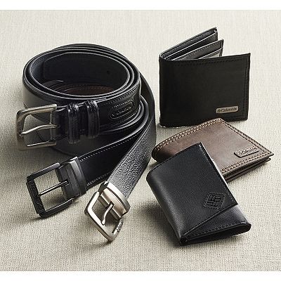 Men's Columbia Reversible Casual Leather Belt