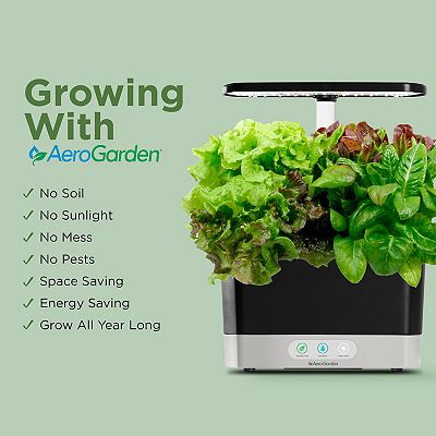 AeroGarden Harvest Indoor Garden with Gourmet Herb Seed Pod Kit