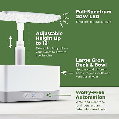 AeroGarden Harvest with Gourmet Herb Seed Pod Kit