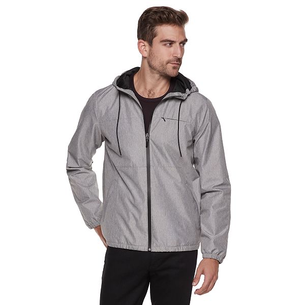 Men's Marc Anthony Slim-Fit Textured Hooded Rain Jacket