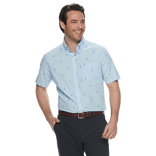 Men's Croft & Barrow® Classic-Fit Easy-Care Tropical Button-Down Shirt