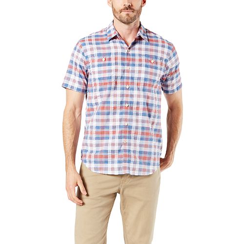 Men's Dockers® Signature Comfort Flex No-Wrinkle Button-Down Shirt