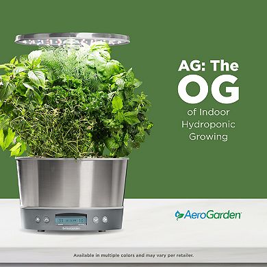 AeroGarden Harvest Elite 360 with Gourmet Herb Seed Pod Kit
