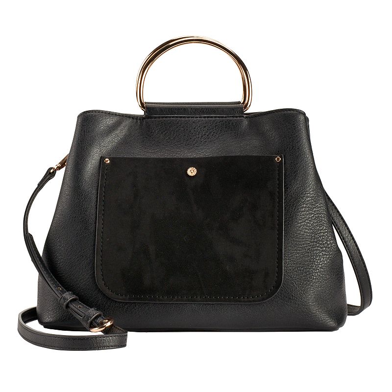 LC Lauren Conrad Fiorella Satchel, Black