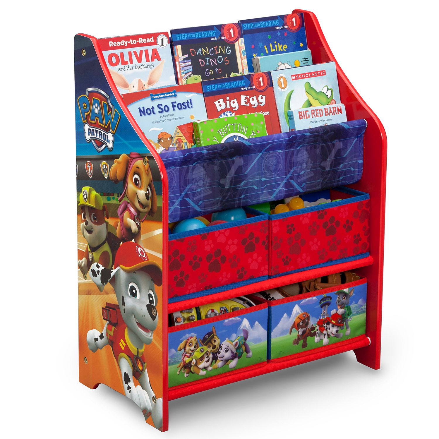 toys and books organizer